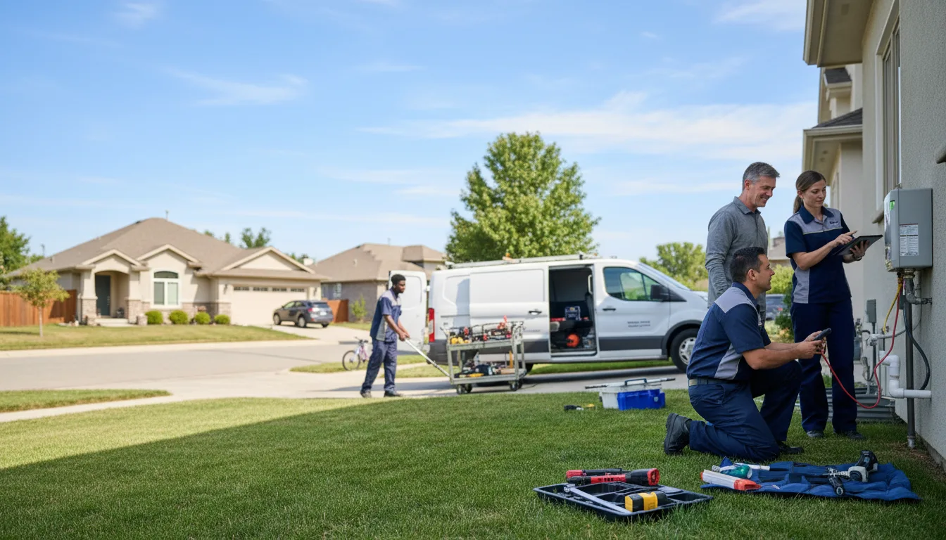 Tankless water heater service in Browning, IL